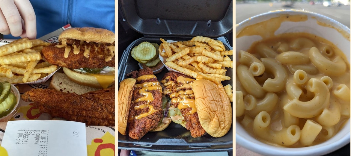 Dave's Hot Chicken Menu